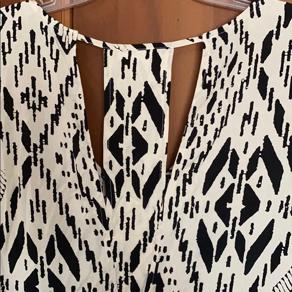 Black & Ivory dress, size 8 - Picture 5 of 6